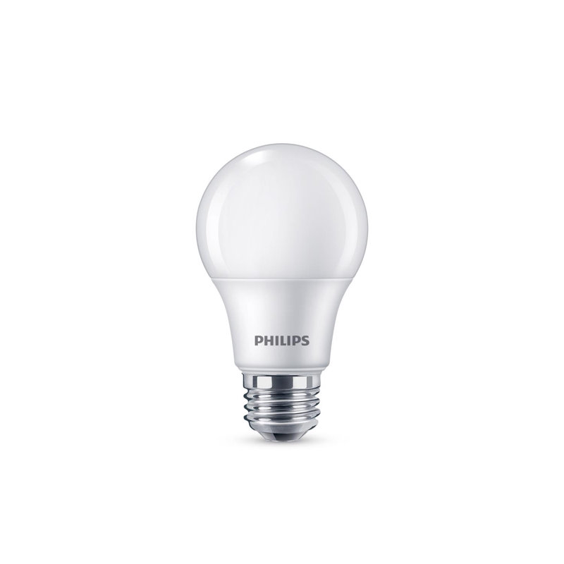 Ampoule DEL Philips A19 E26 (moyenne), équivalente à 75 watts, paquet de 4, 1000 kelvins, 10 W