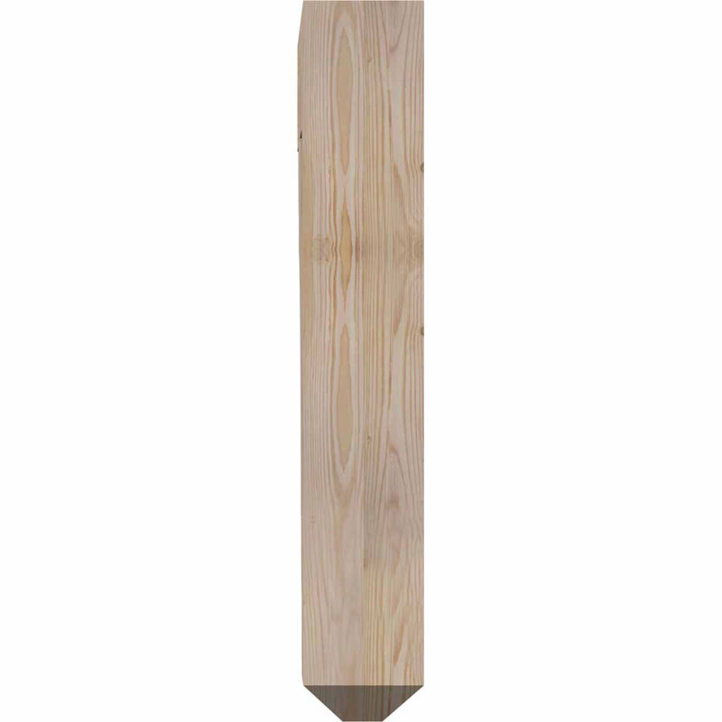 Support pour artisan olympique, H 34 po x l 5,5 po x P 26 po, Douglas (lisse)