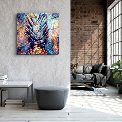 Stunning Decorative Tempered Glass Painting, 19.7 x 19.7 Inches | 100% Tempered Glass, Thickness: 0.16 Inches | UV Printing for Vibrant Colours | Perfect for Home Décor, Living Room or Office Wall Art