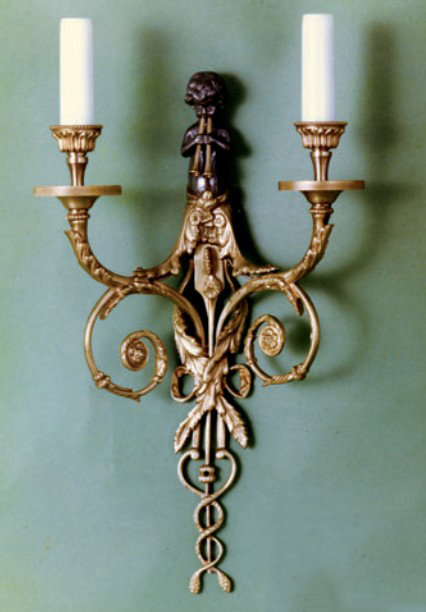 Bevers Candle Wall Light