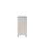 Commode finition perle blanche