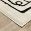 Tapis beige / noir moderne Hennings-516678583