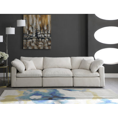Atis 105'' Velvet Sofa