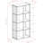 Winsome Timothy 9-Piece Storage Set With 4X2 Grid Shelf And 8 Foldable Fabric Baskets For Organized Home Decor
