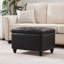 Earin 23.6" W Tufted Faux Leather Storage Ottoman-1093859807