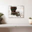 Louisiana Home Map - impression sur toile tendue-1601690971