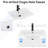 24" Intergrated Sink Top, Zinc Alloy Faucet, Solid Brass Pop up Drain