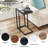 Camillie 24'' Tall C Table End Table-396878781