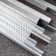 Slender Metal Linear Mosaic Wall Tile