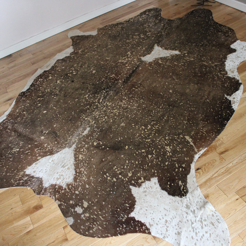 One-of-a-Kind Clements Brown Rug