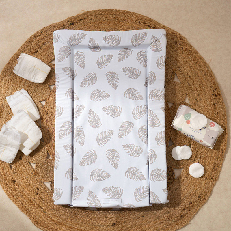 Baby Changing Mat - Palm Bay, Natural Stone