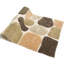 Tapis pour salle de bain Creline - Kaki-758163011