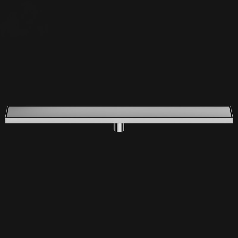 36'' W Linear Grid, Polished Chrome