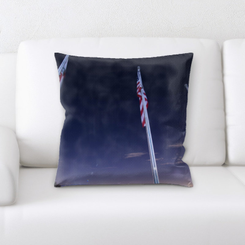 Microsuede Throw Pillow