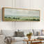 Grande impression sur toile encadrée, impression de paysage de prairie rétro pour décor de ferme moderne-119328866-119328865