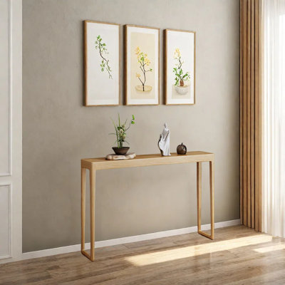 Console en bois de frêne massif