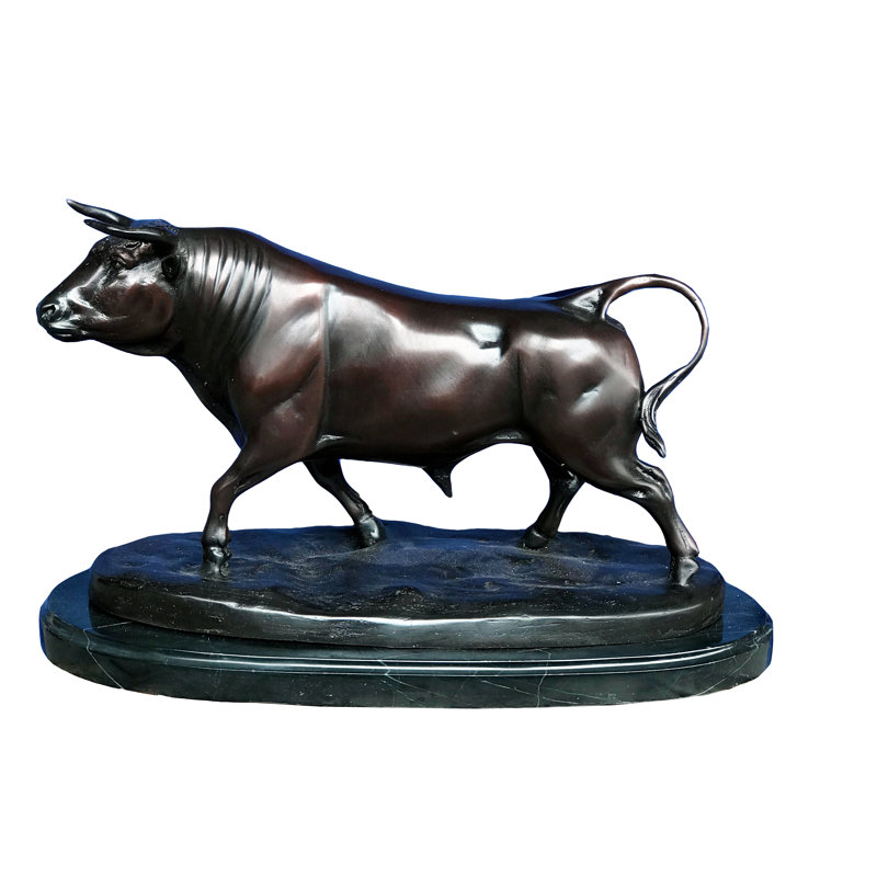 Sculpture de bison