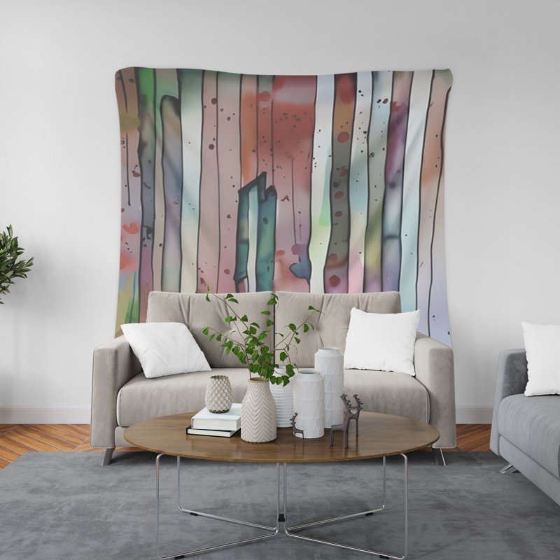 Tapisserie murale, H 88 po x l 104 po