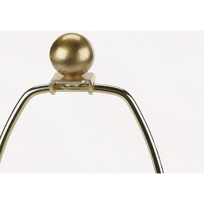 Lighting, h 26 po, lampe de table, abat-jour ivoire / crème, céramique crème, transitionnel