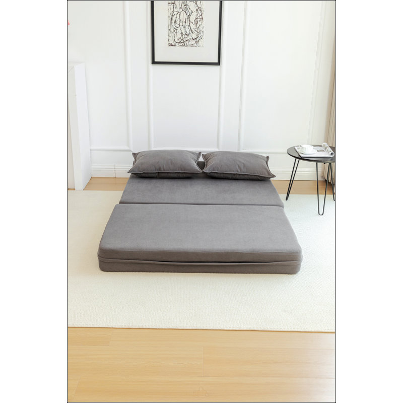 Foldable Sofa Bed, Gray