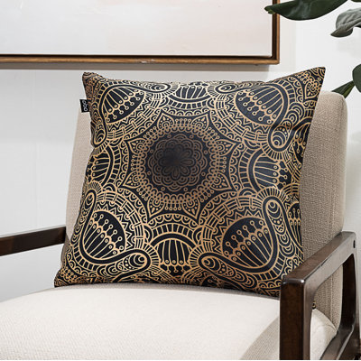  Geometric Throw Pillow