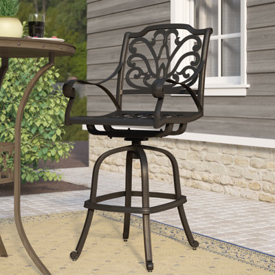 Racette Outdoor Patio Stool