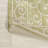 Dauphinais Vintage Filigree Textured Weave Green/Cream Indoor/Outdoor Rug-1189449099