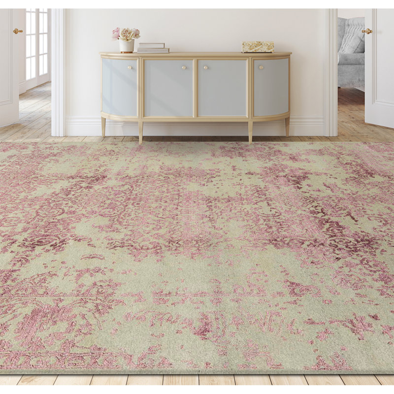Windsom Damask Area Rug, Rectangle 10'2" x 13'10"