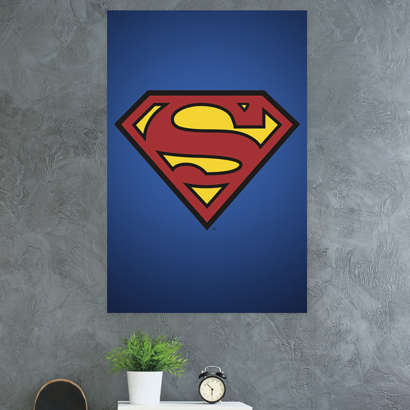 Impression sur papier superman-shield