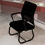Chaise de bureau Minimalist Modern - Structure en métal, douce et confortable, pour la maison et le bureau-133662961-133662959