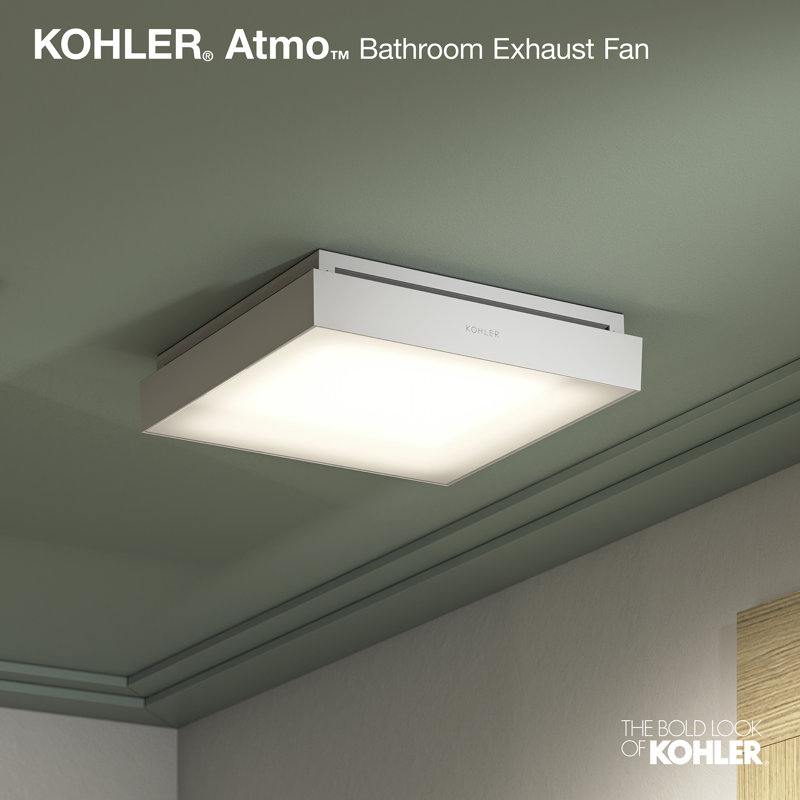 Atmo 13-7/8 In. X 13-7/8 In. Bathroom Exhaust Fan