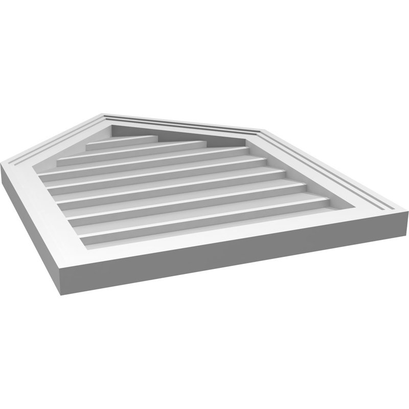 Ventilateur à pignon en uréthane non-fonctionnel Signature, H 26 po x l 20 po x P 1,5 po