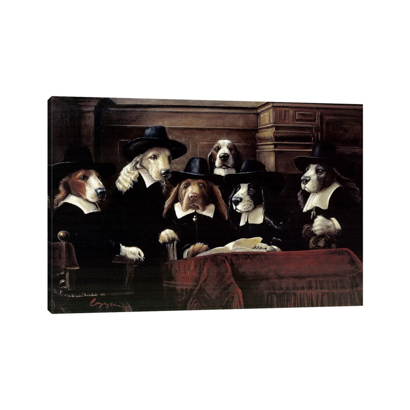 Biscuit Guild by Melinda Copper - Wrapped Canvas Print, 66.04 cm H x 45.72 cm W x 1.91 cm D