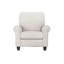 Chaise berçante en tissu Elvin