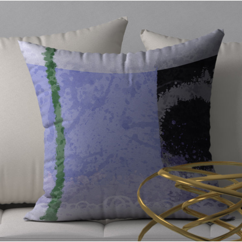 Housse de coussin décorative carrée à lumière exotique, 20 po X 20 po