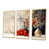 Toile naturelle avec cadre flottant