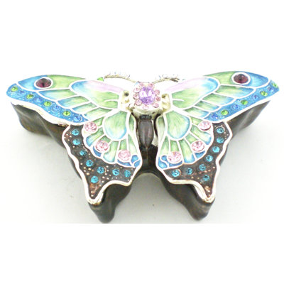 Butterfly Metal Decorative Box