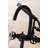 Kingston Brass Webb Three-Handle 2-Hole Deck Mount Clawfoot Tub Faucet with Knurled Handle and Hand Shower-87094611
