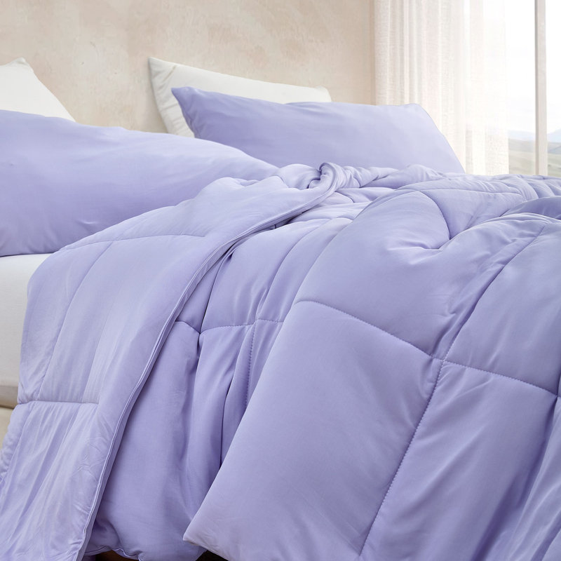 Ensemble d'édredon surdimensionné Coma aussi frais que l'autre côté de l'oreiller, Mauve
