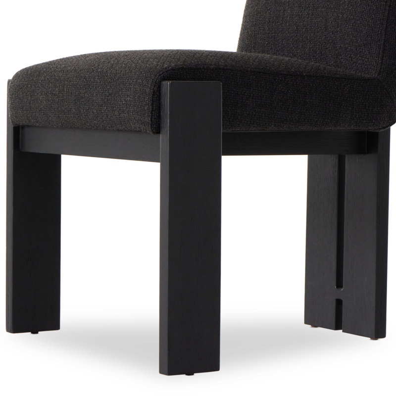 Roxy Dining Chair, Gibson Black, Black/Black