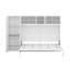 Grand lit escamotable avec armoires-2040244938
