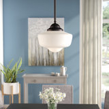 Belby 1 - Light Single Schoolhouse Pendant