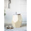 Tabouret Capiz Hexagonal 18 po x 18 po x 21 po