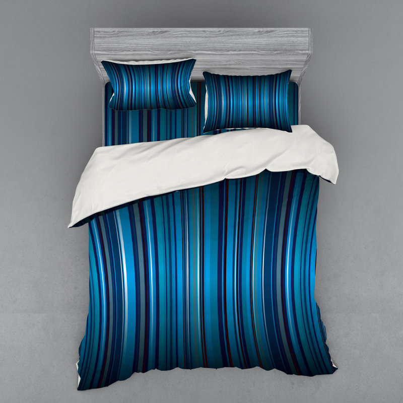 Ensemble de housse de couette en microfibre Harbour, Housse de couette grand + 3 pièces supplémentair