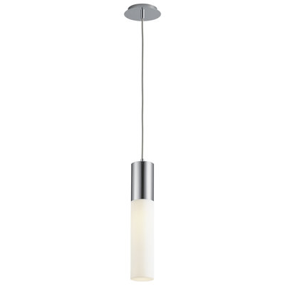 Luminaire suspendu cylindrique à 1 lumière DEL Gathard