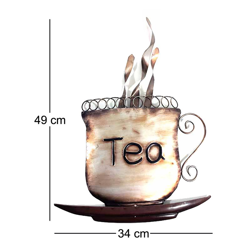 Handmade Food & Beverage Wall Decor on Metal
