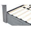 Cadre de lit grand format avec rangement - Lit de rangement relevable avec tête de lit moderne à oreilles, ports USB-114677603