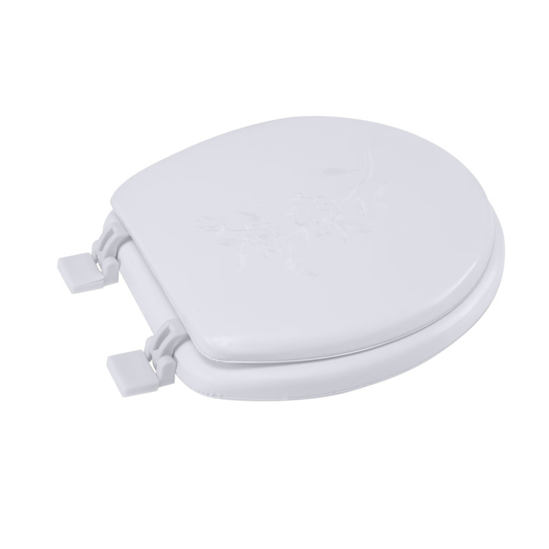 Siège de toilette rond, Blanc