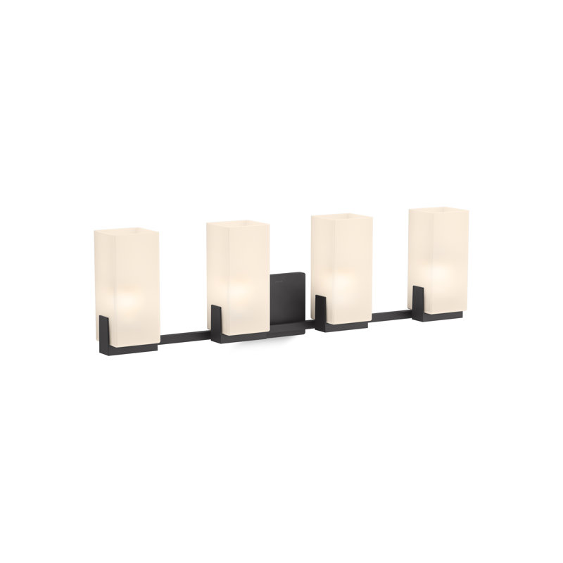 Honesty Four-Light Sconce, Matte Black