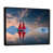 Black Floater Framed